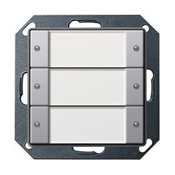 Gira Przyc. wyw. potr. Unifon Gira E22 k olor aluminium