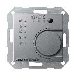 Gira Regulator KNX System 55 kolor alumi niowy