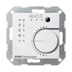 Gira Regulator KNX System 55 biały matow y