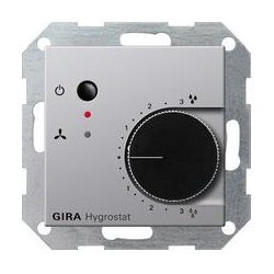 Gira Higrostat Gira E22 aluminium