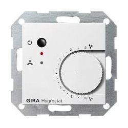 Gira Higrostat System 55 biały matowy
