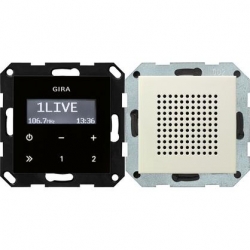 Gira Radio pt. RDS System 55 kremowy