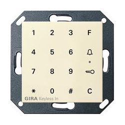 Gira Gira Keyless In klaw.kod. System 55 kremowy