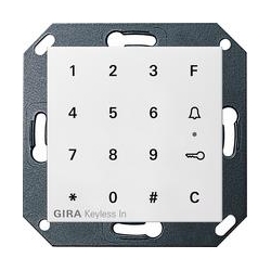Gira Gira Keyless In klaw.kod. System 55 biały