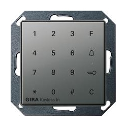 Gira Gira Keyless In klaw.kod. Gira E22 kolor nat. stalowy