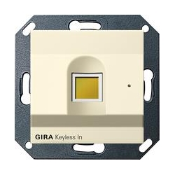 Gira Gira Keyless In czytnik linii pap. System 55 kremowy