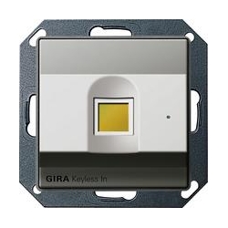 Gira Gira Keyless In czytnik linii pap. Gira E22 kolor nat. stalowy
