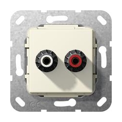 Gira WBT-0708 Cu nextgen™ Przyłącze śrub owe Urządz podtynk. kremowy System 55