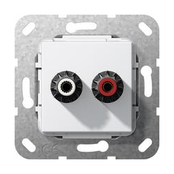 Gira WBT-0708 Cu nextgen™ Przyłącze śrub owe Urządz. podtynk. biały System 55