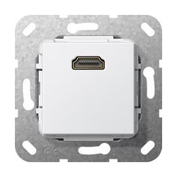 Gira HDMI Rozgałęźnik kabl. Urządzenie p odtynk. biały System 55