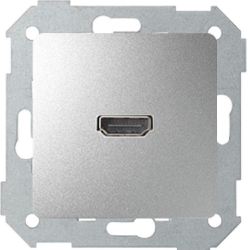 KONTAKT-SIMON Simon 82 gniazdo HDMI V1.4 aluminium