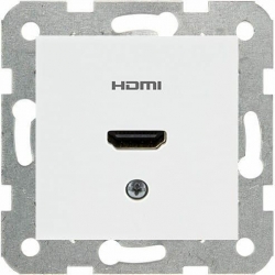 VIKO KARRE Gniazdo teleinformatyczne HDMI białe 90967168