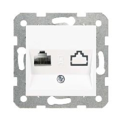 VIKO Panasonic KARRE Gniazdo komp. poj. RJ45 kat 5e białe 90963632