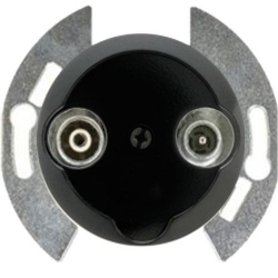 HAGER POLO Berker 1930 gniazdo RTV czarny 53455012+103921