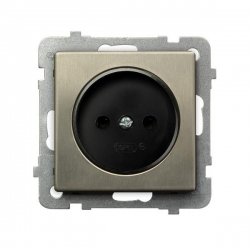 OSPEL SONATA Gniazdo pojedyncze b/u nowe srebro GP-1RM/m/44