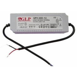 Zasilacz GPV 192W 12V DC ip67 gpv-200-12 led glp