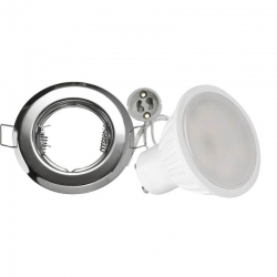 Zestaw gu10 mio 6W ciep + Alfa ch +gu10