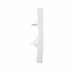 HAGER POLO K.1 Element centralny do gniazda UAE RJ11 RJ12 RJ45 biały