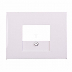 HAGER POLO K.1 Element centralny do gniazda ładowania USB, TAE i głośnikowego
