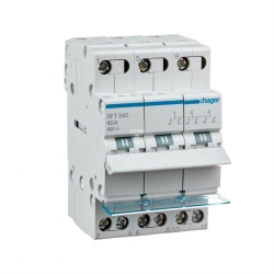 HAGER POLO Przełącznik modułowy 1-0-2 40A 3P SFT340