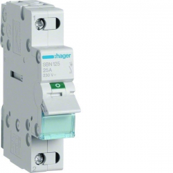 HAGER POLO Rozłącznik modułowy 25A 1P SBN125