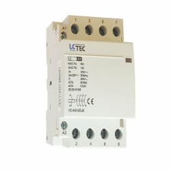 Stycznik modułowy 40A 4NO 230V LC-Tec EBS6CH 3M 5902838493809