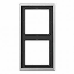 Jung LS990 ramka 2-krotna aluminium AL2982