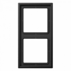 JUNG LS990 Ramka 2-krotna, ciemne aluminium AL2982D
