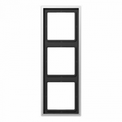 Jung LS990 ramka 3-krotna aluminium AL2983