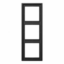 JUNG LS990 Ramka 3-krotna, ciemne aluminium AL2983D