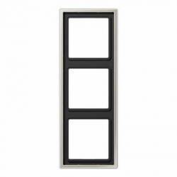 JUNG LS990 Ramka 3-krotna, stal ES2983