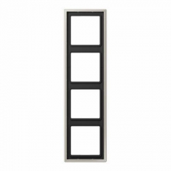 JUNG LS990 Ramka 4-krotna, stal ES2984
