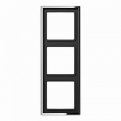 JUNG LS990 Ramka 3-krotna, chrom GCR2983