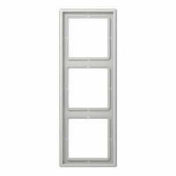 JUNG LS990 Ramka 3-krotna, szary LS983LG