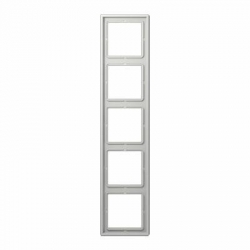 JUNG LS990 Ramka 5-krotna, szary LS985LG