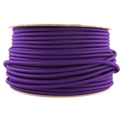 kabel fioletowy dekoracyjny do lamp 2x0,75mm2-36748