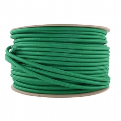 kabel zielony dekoracyjny do lamp 2x0,75mm2-36749