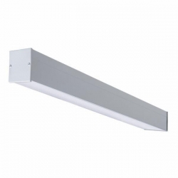 Kanlux oprawa liniowa pod tuby LED T8 AL 4LED 120-MPR-SR-NT, srebrna, dł.1240mm