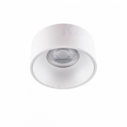 Kanlux oprawa sufitowa, wpuszczana MINI RITI GU10 W/W, biała, odlew aluminium