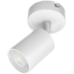 Lampa Oprawa SIENA-ALU-W/W 1xgu10 biała z białym przegubem