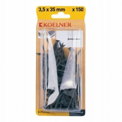 KOELNER Wkręt do płyt G-K 3,5x35 do stali 150szt. B-FS3535