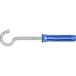 Rawlplug  Kołek uniwersalny 4ALL 6x30mm z hakiem sufitowym /10szt/