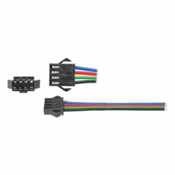 komplet szybkozłączka rgb męska   żeńska-31732
