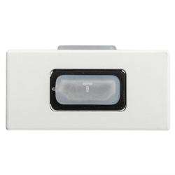 KONTAKT-SIMON Connect Gniazdo K45/2 HDMI czysta biel K129B/9 TSC-K129B-9
