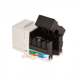 KONTAKT-SIMON Connect Wkład gniazda komputerowego pojedynczy RJ45 kat.5e nie