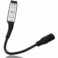 kontroler rgb mini manualny wtyczkowy 72W 12VDC 6-303003