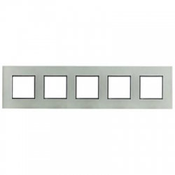 KOS-ELEKTRO SYSTEM DANTE Ramka pięciokrotna szklana PERL GLASS 4504185