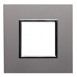 KOS-ELEKTRO SYSTEM DANTE Ramka pojedyncza metalowa aluminium 4542281
