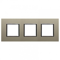 KOS-ELEKTRO SYSTEM DANTE Ramka potrójna aluminium lakierowane satyna 4550283