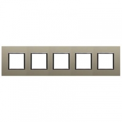 KOS-ELEKTRO SYSTEM DANTE Ramka pięciokrotna aluminium satyna 4550285